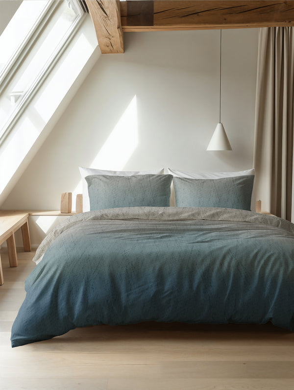 Gradia Beige/Blauw Flanel