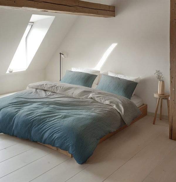 Gradia Beige/Blauw Flanel