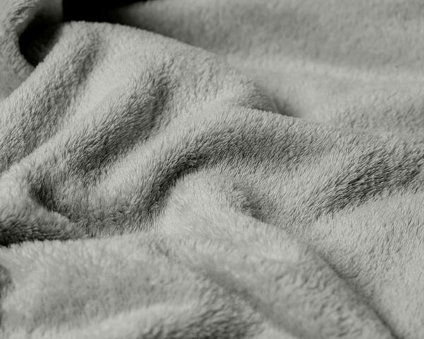 Coral Fleece Badjas Stone Pearl