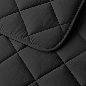 Lileo Lazy Dekbed Uni Zwart Met Kussenslopen