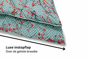 Dekbed Zonder Overtrek - Lileo Japon Blue