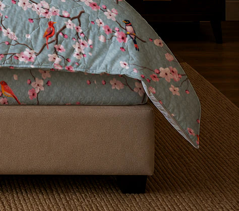 Dekbed Zonder Overtrek - Lileo Japon Blue