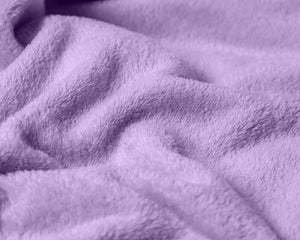 Coral Fleece Badjas Lila