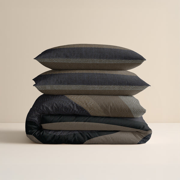 Ravon Taupe/Antraciet Flanel