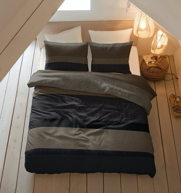 Ravon Taupe/Antraciet Flanel