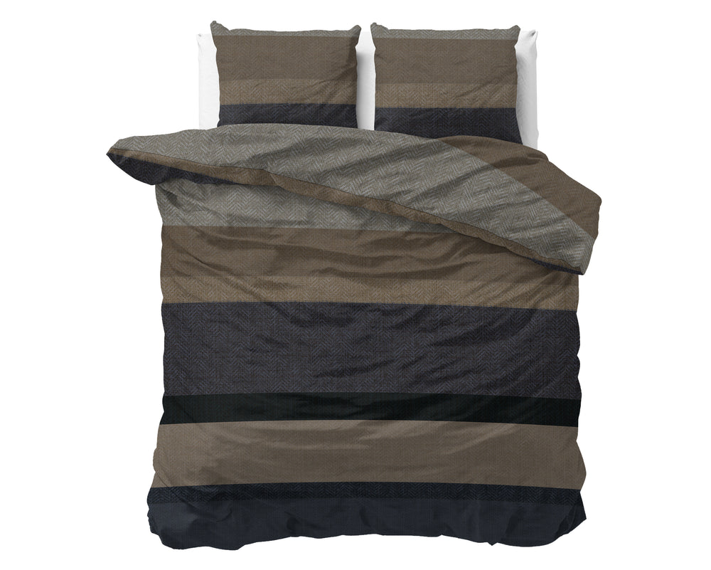 Ravon Taupe/Antraciet Flanel