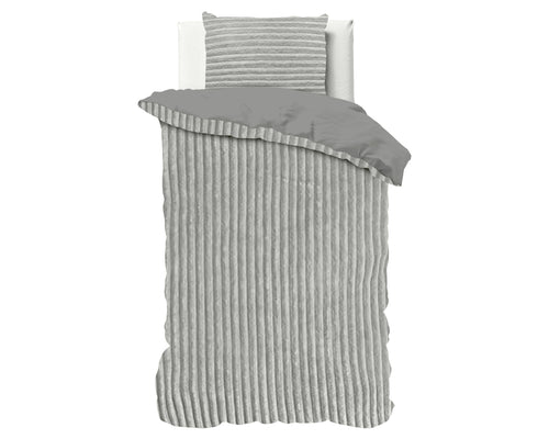 Rib Teddy Grijs