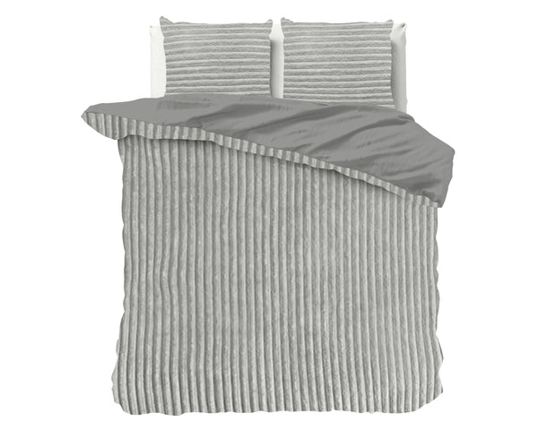 Rib Teddy Grijs