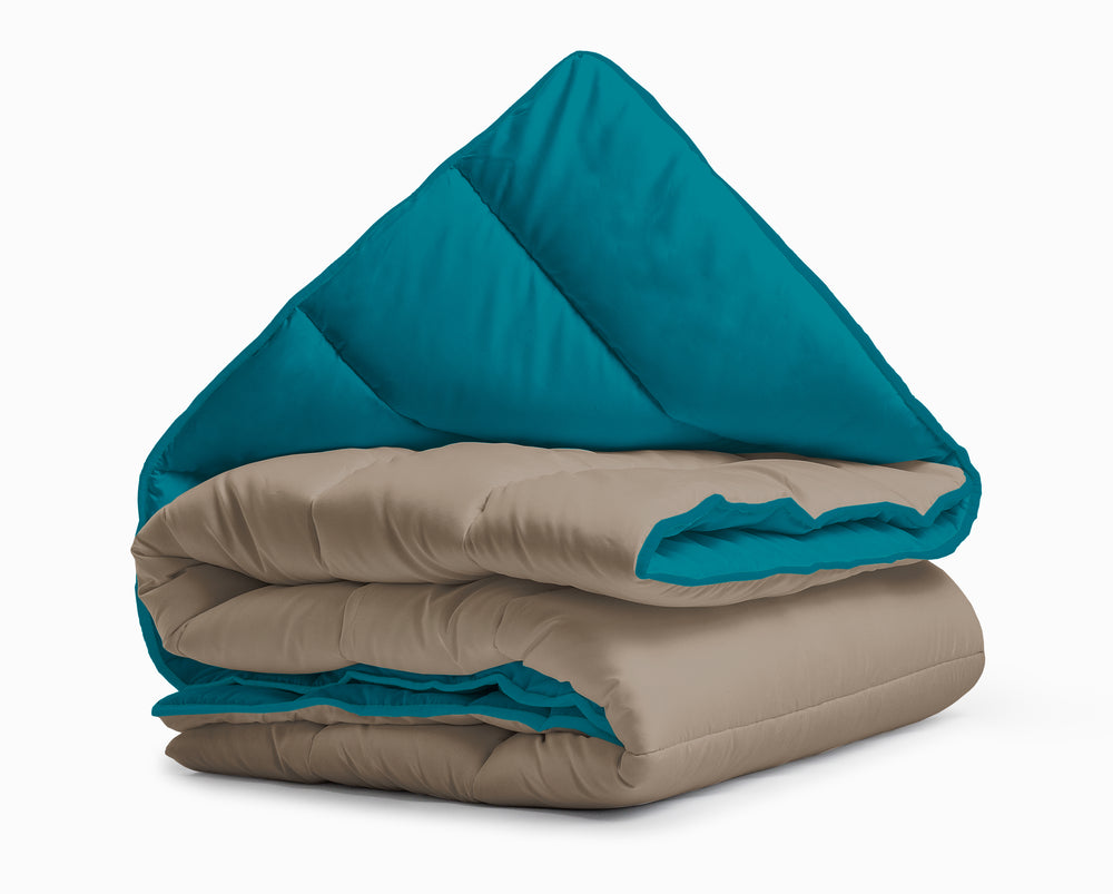 Lazy All-in one lazy dekbed Teak / Plume