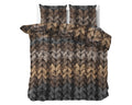 Dekbedovertrek - Trendy knits Bruin