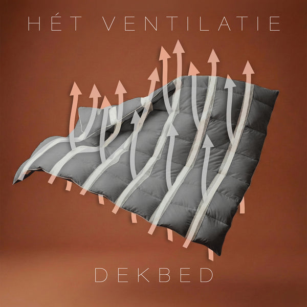Lileo Ventilatie Dekbed – Grijs