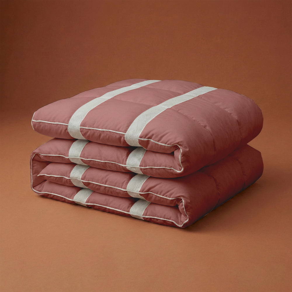 Lileo Ventilatie Dekbed – Oud Roze