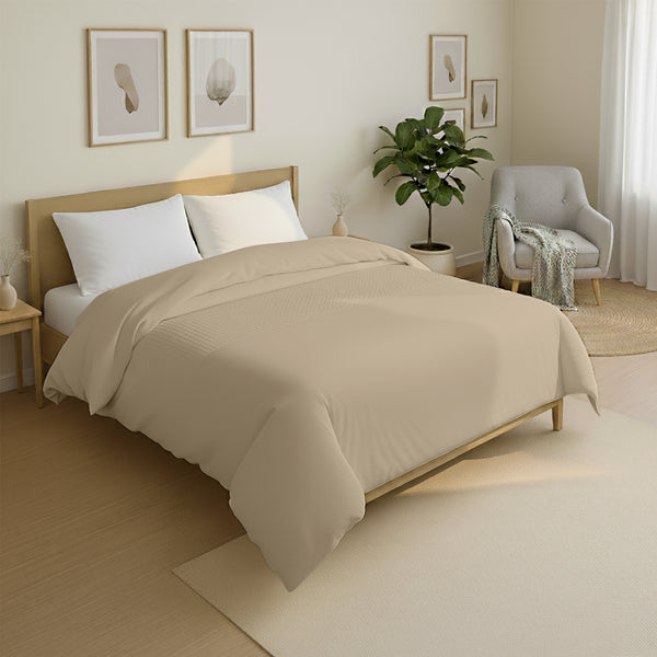 Dekbed Waffle - Sand