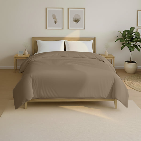 Dekbed Waffle - Taupe