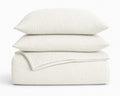 Dekbed Zonder Overtrek - Lazy Dekbed Mousseline Beige Met Kussenslopen (100% Katoen)