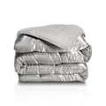 Bettdecke ohne Bezug – Lileo EasyBed™ Satin – Silbergrau