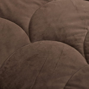 Lileo Velvet Sherpa Comfort Dekbed All Year – Coffee Brown (met instopstrook)