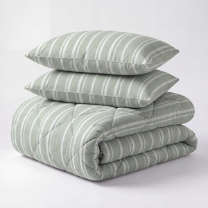 Dekbed Zonder Overtrek - Nano Printed Dekbed - Vertigo Green