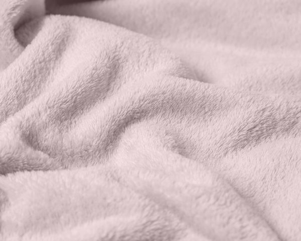 Coral Fleece Badjas Roze