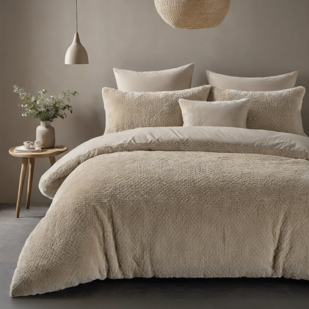 Fur Teddy Taupe