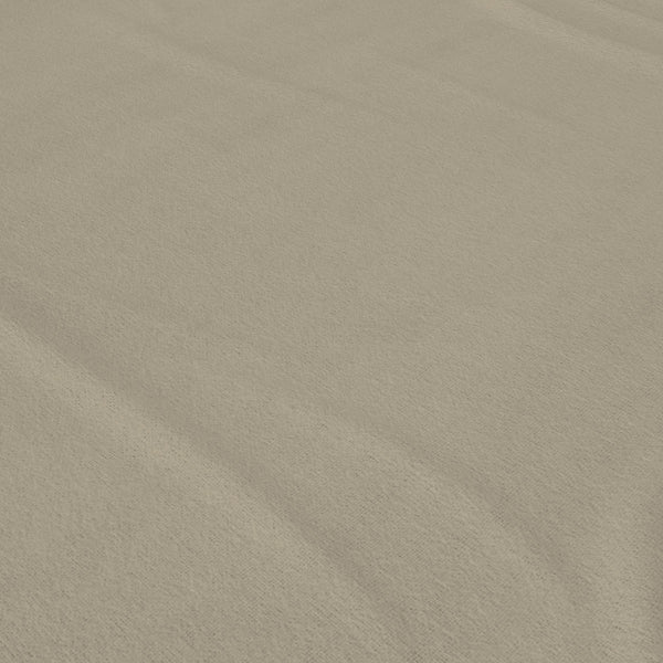 Flanel Basic Hoeslaken Taupe