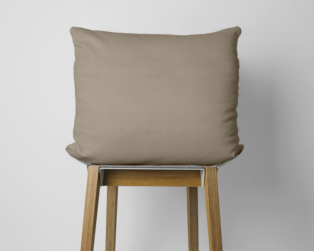 Flanel 2 in 1 Kussenslopen Taupe